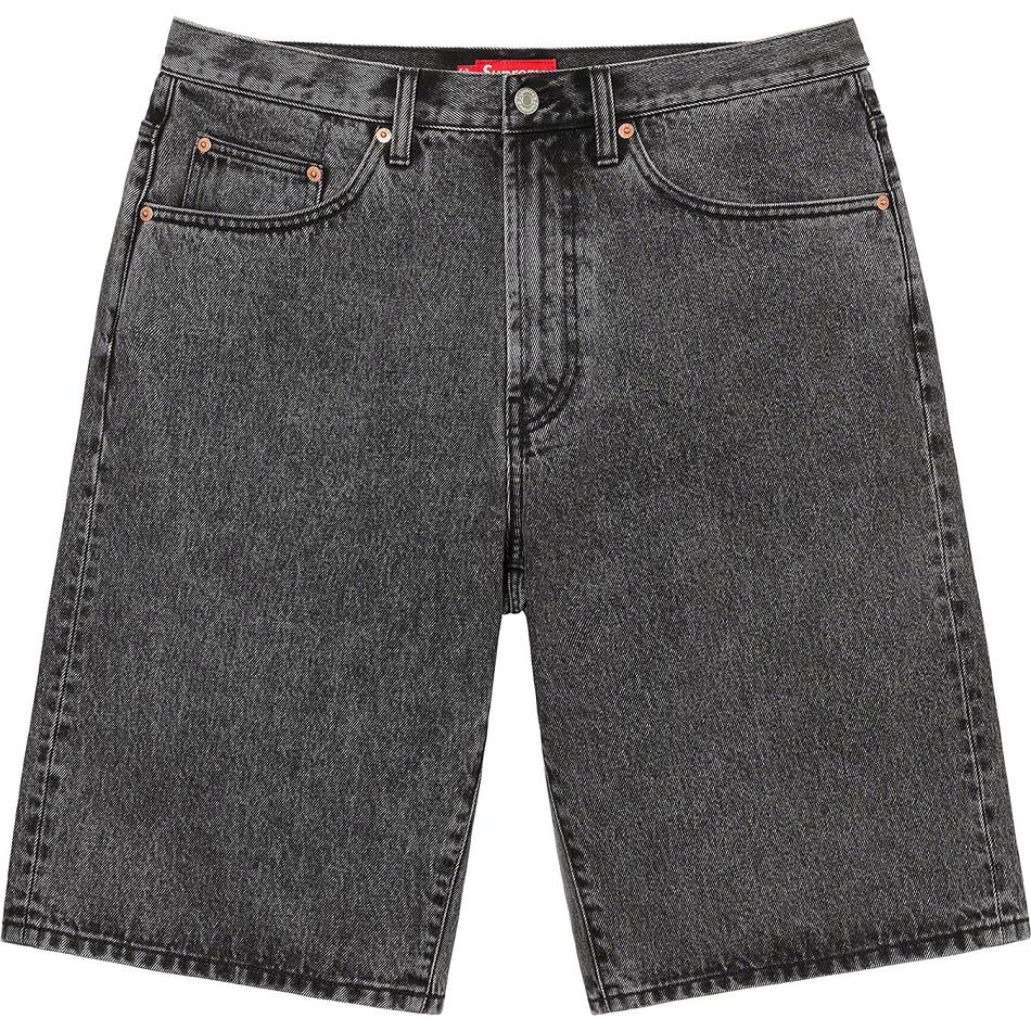 Supreme Baggy Denim Shorts Grå | DK235GL