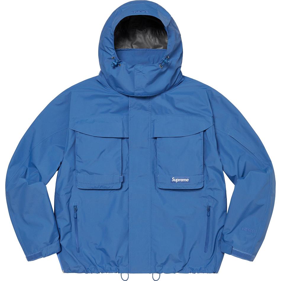 Supreme GORE-TEX PACLITE® Lette Shell Jakke Blå | DK143QZ