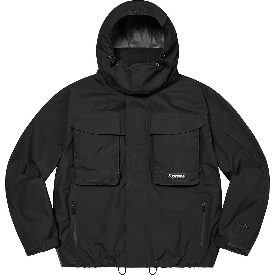 Supreme GORE-TEX PACLITE® Lette Shell Jakke Sort | DK144WY