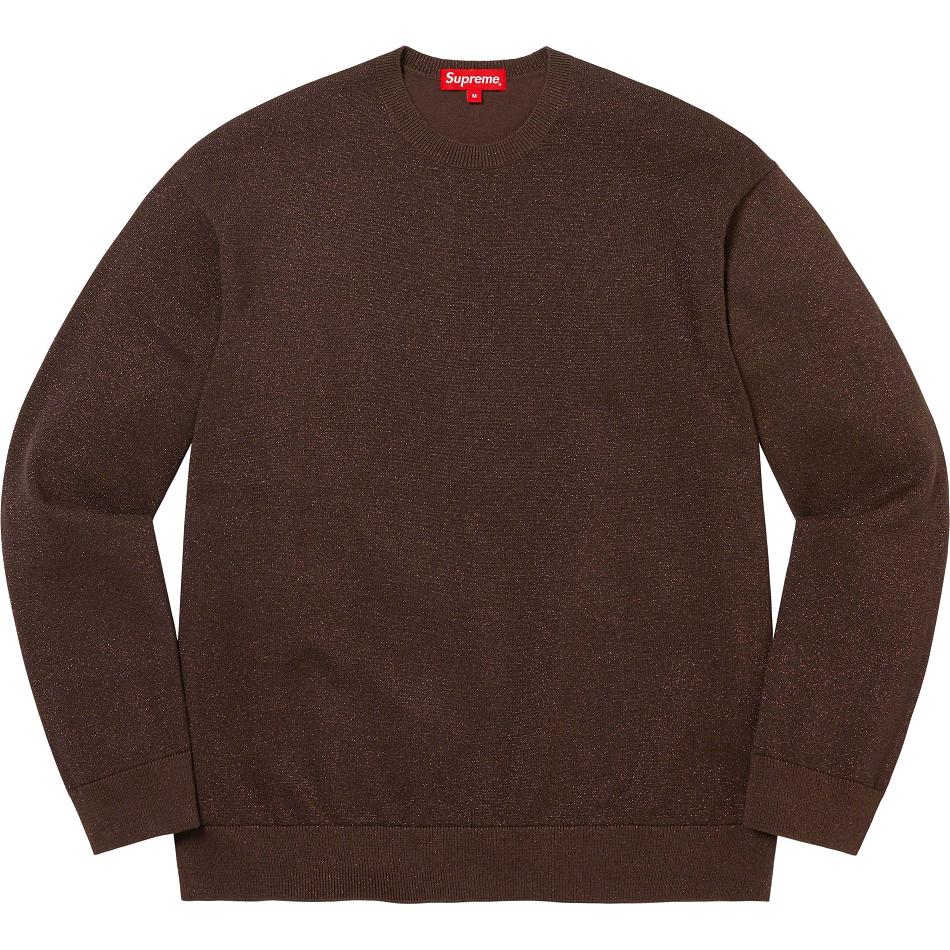 Supreme Metallic L/S Top Trøjer Brune | DK259DN