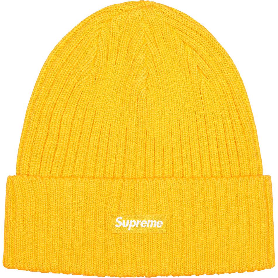 Supreme Overdyed Beanie Hat Guld | DK435UT