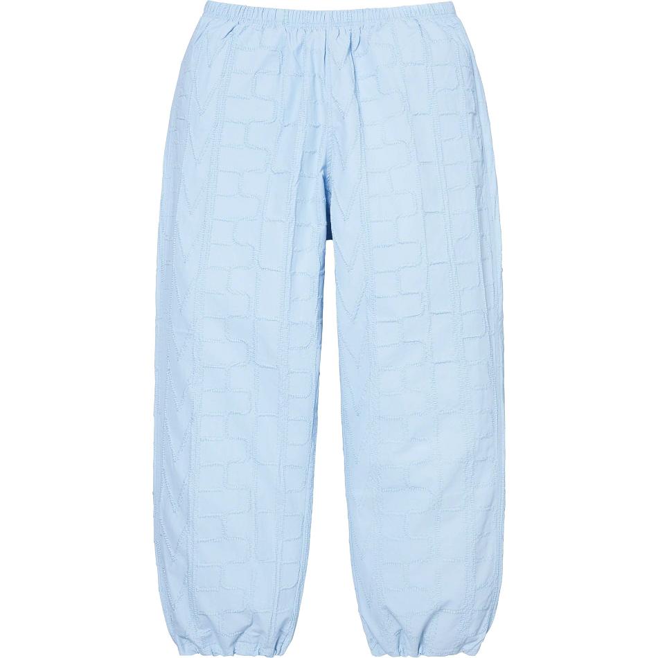 Supreme Repeat Stitch Track Pant Bukser Blå | DK192BC