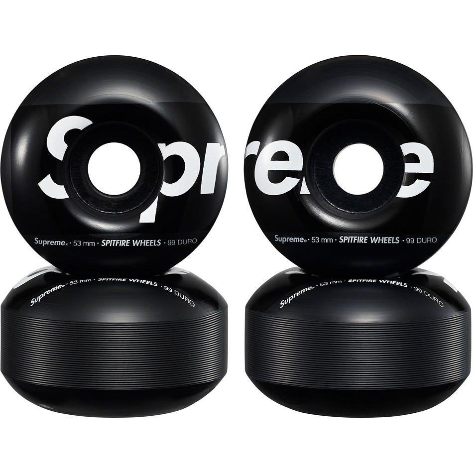 Supreme Spitfire® Shop Wheels (Set of 4) Skateboard Accessories Sort | DK416FM