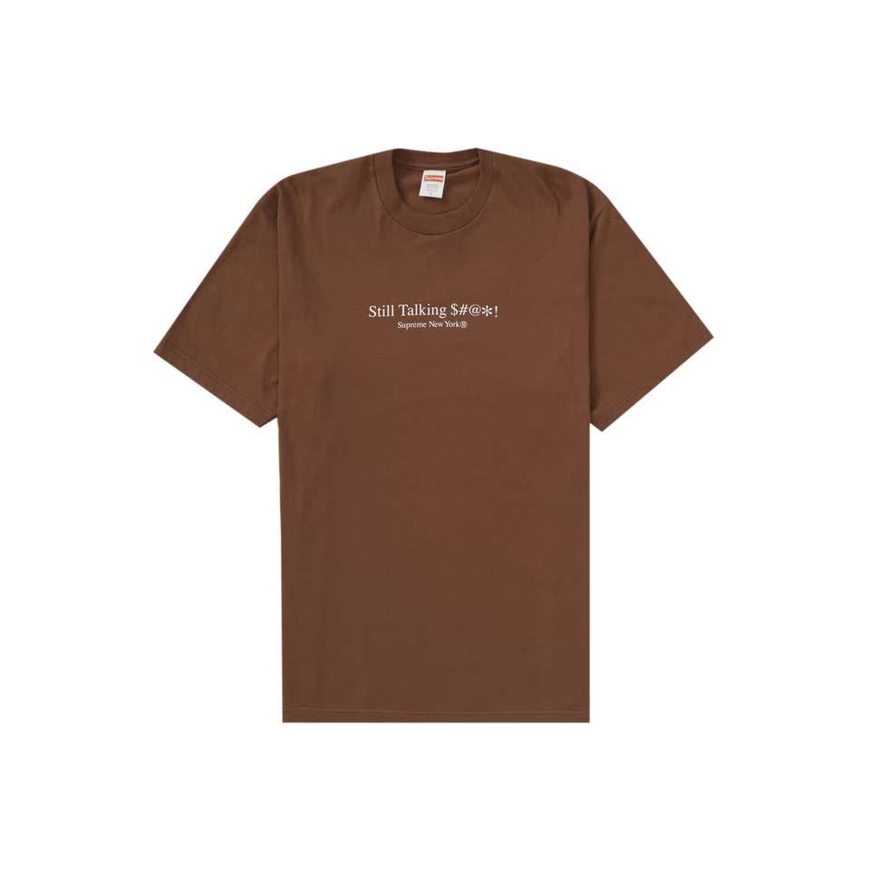 Supreme Still Talking T Shirts Brune | DK396ZG