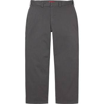 Supreme Arbejds Pant Bukser Grå | DK172RW