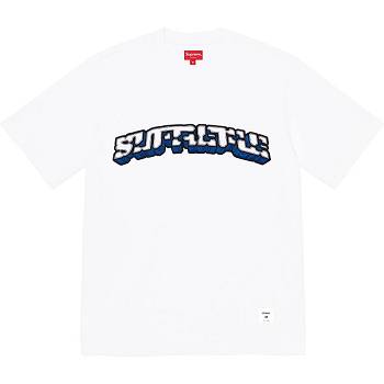 Supreme Block Arc S/S Top Trøjer Hvide | DK262HK