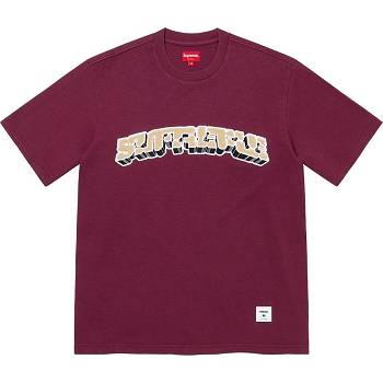 Supreme Block Arc S/S Top Trøjer Rød | DK264KI