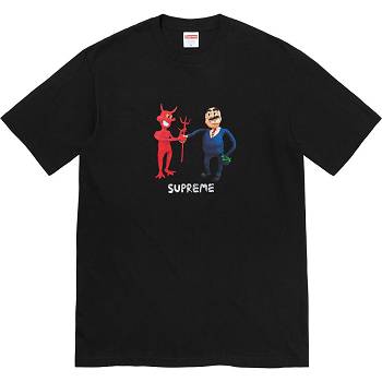 Supreme Business Tee T Shirts Sort | DK378WY