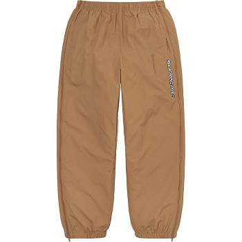 Supreme Full Zip Baggy Warm Up Pant Bukser Brune | DK158HK