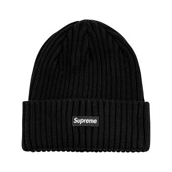 Supreme Overdyed Logo Beanie Hat Sort | DK483EX