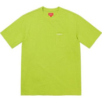 Supreme S/S Pocket Tee Trøjer Grøn | DK270BC